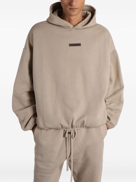 ESSENTIALS logo-detail hoodie