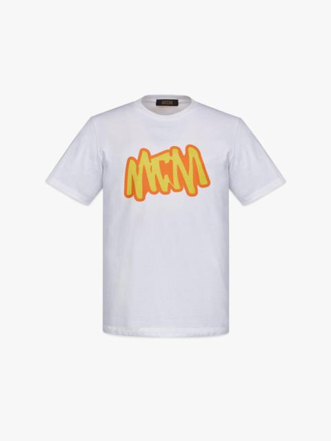 MCM Men’s MCM Sommer Logo Print T-Shirt in Organic Cotton