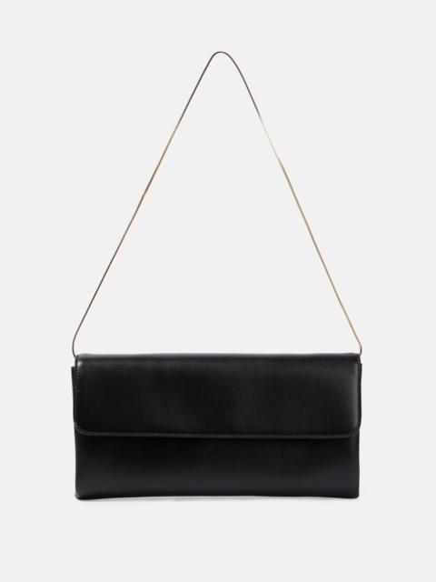The Row Aurora leather shoulder bag