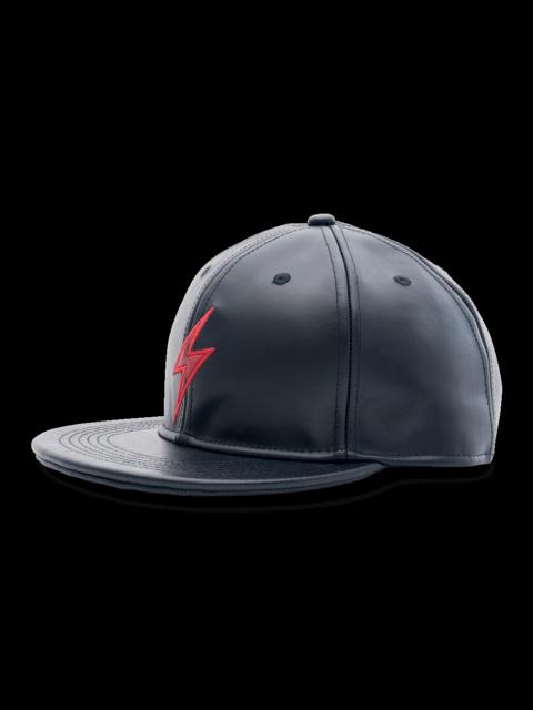 Other Designers Other - Rockertype Leather Baseball Hat - Black/Red