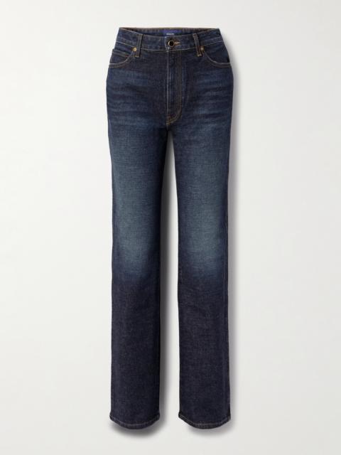 KHAITE Danielle High-rise Straight-leg Jeans