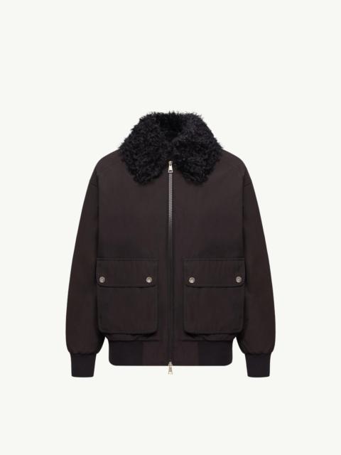 Moncler Rougequeue Hooded Short Down Jacket