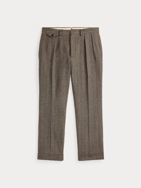 RRL by Ralph Lauren Slim Fit Wool-Cotton Herringbone Trouser