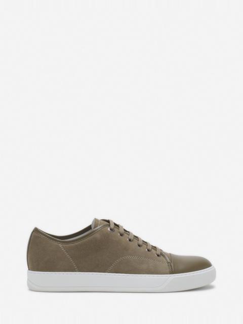 Lanvin DBB1 LEATHER AND SUEDE SNEAKERS
