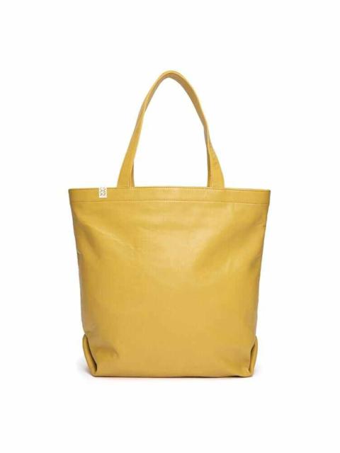 visvim LEATHER TOTE (L) (FR VEG.LB) MUSTARD