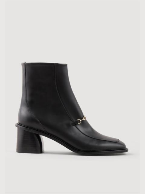 Sandro LEATHER ANKLE BOOTS