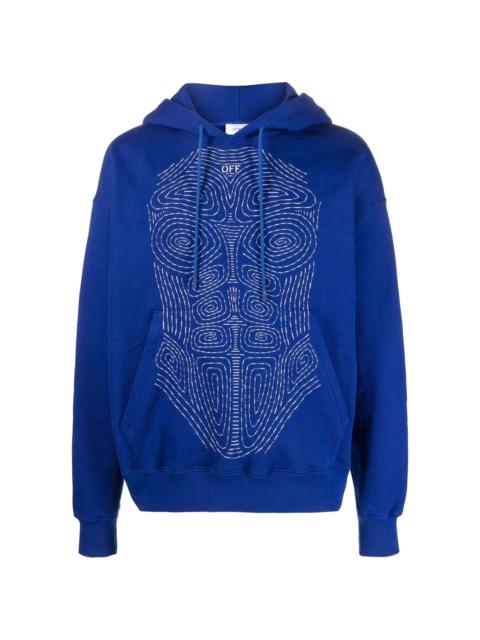 Body Stitch Skate cotton hoodie