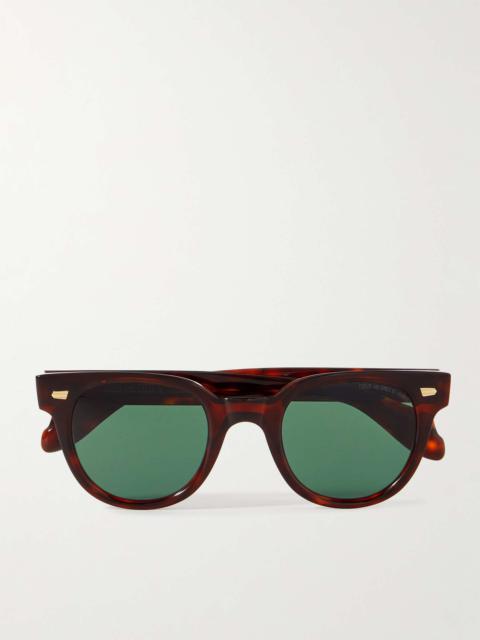 CUTLER AND GROSS 1392 Round-Frame Tortoiseshell Acetate Sunglasses