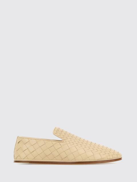 Bottega Veneta Sand Nappa Leather Sunday Loafers Tufo Slippers