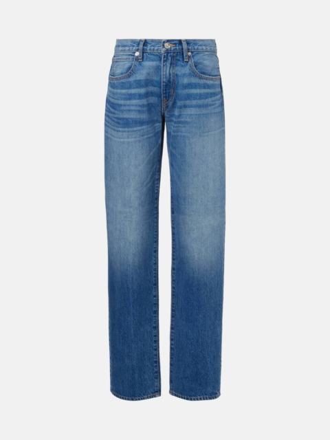 SLVRLAKE Ellie low-rise wide-leg jeans