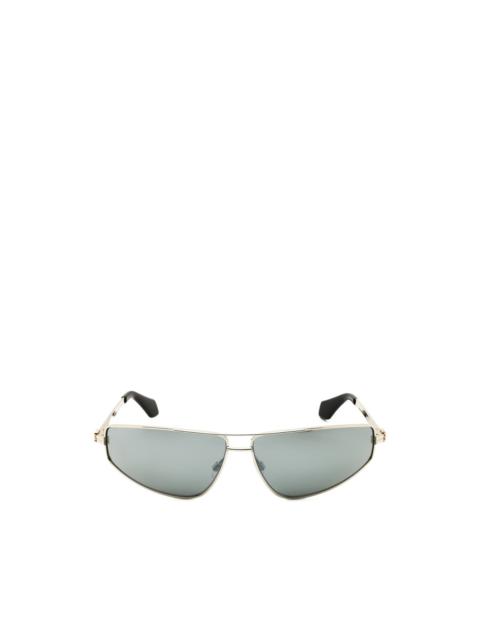Palm Angels Clavey rectangle-frame sunglasses