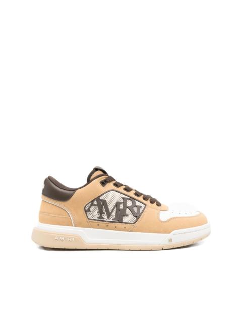AMIRI logo-patch leather sneakers