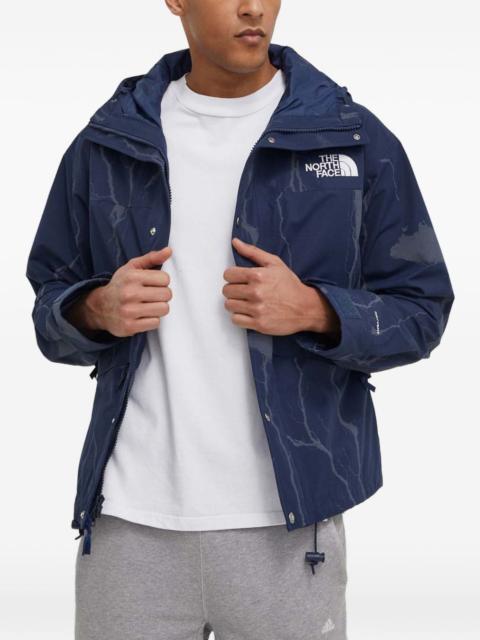 The North Face patterned hooded jacket