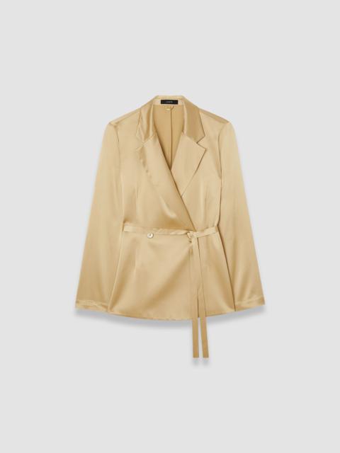 JOSEPH Joubert Silk Satin Jacket