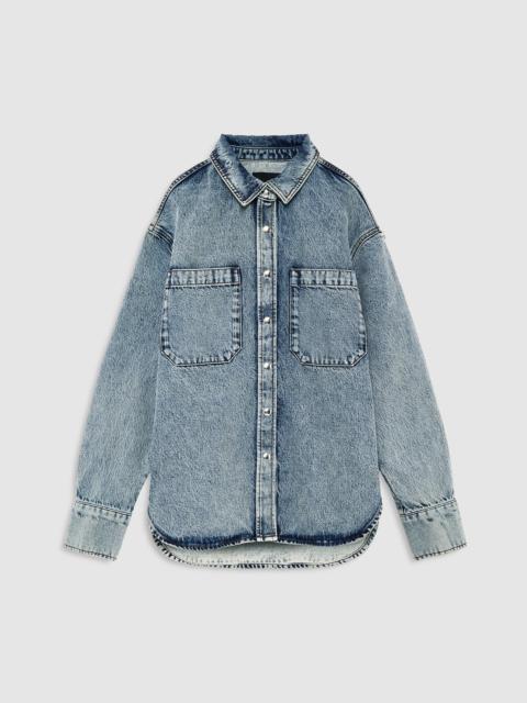 ANINE BING Samy Shirt - Snow Blue