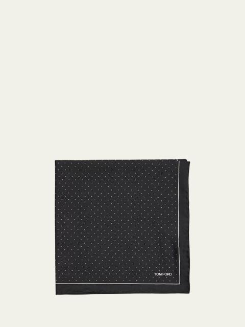 TOM FORD Men's Silk Pocket Square