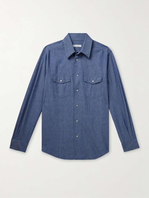 Thomas Cotton-Chambray Shirt