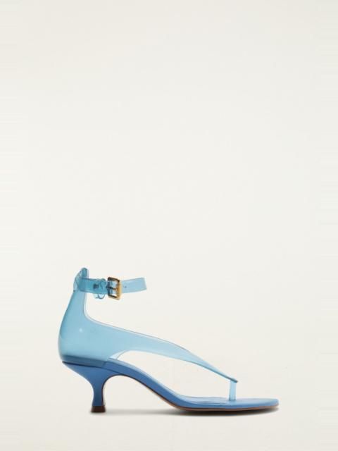 FARM RIO Blue Jelly Heeled Sandal