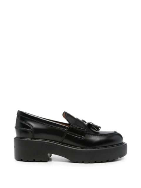 Miu Miu Miu Miu Tassel-detail Chunky-sole Loafers