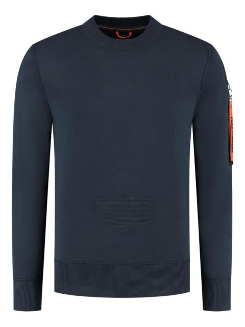 PARAJUMPERS crew-neck logo-patch sweater