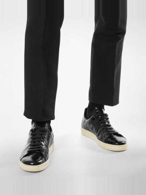 TOM FORD PRINTED CROC WARWICK SNEAKER