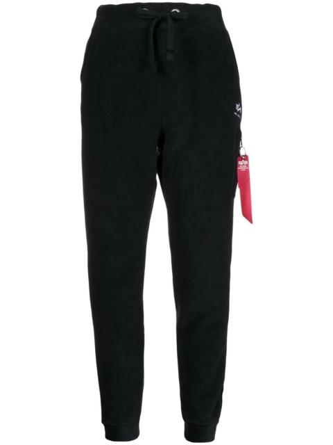 ALPHA INDUSTRIES drawstring-waist slim track pants