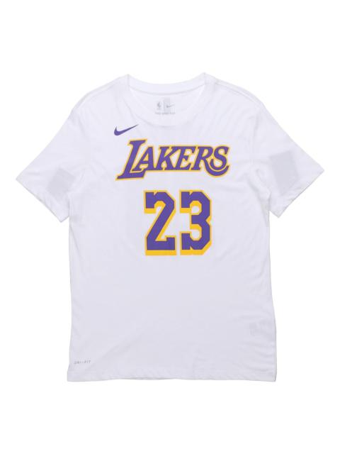 Nike Nike Dri-FIT NBA LeBron James TEE Men White BQ1541-110