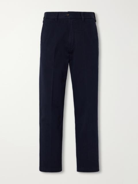 Drake's Straight-Leg Cotton Trousers