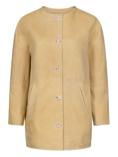 Loulou de Saison Waren crew-neck coat