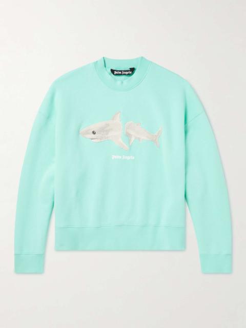 Embroidered Cotton-Jersey Sweatshirt