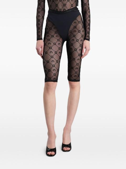 Marine Serre Moon Diamant cycling shorts