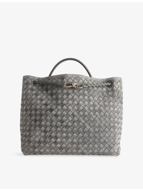 Bottega Veneta Andiamo Large Leather Cross-Body Bag