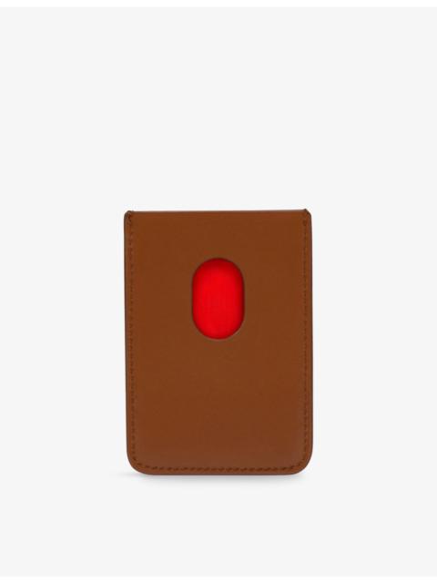 Christian Louboutin Mooncrest Magsafe Leather Cardholder