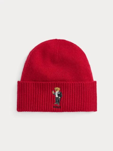 Polo Ralph Lauren Martini Bear Wool-Cashmere Beanie