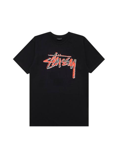 Stussy Paisley Stock Tee 'Black'