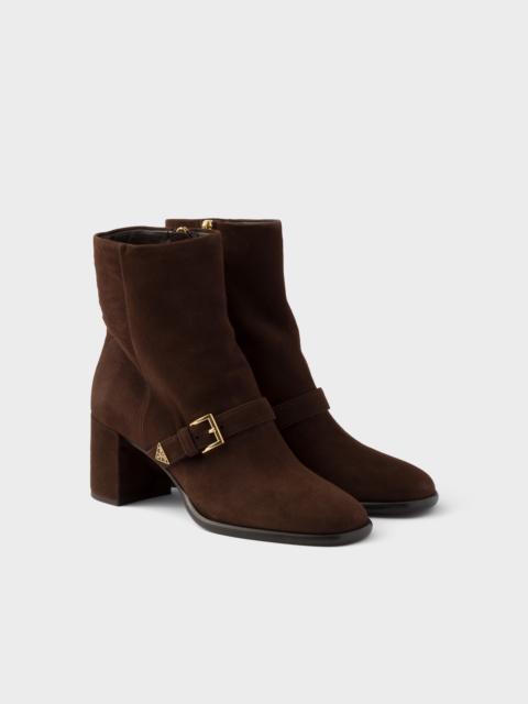 Prada Suede booties