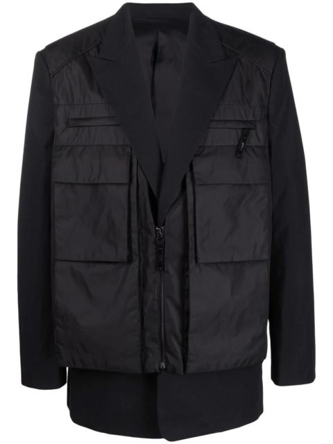 JUUN.J two-layer vest blazer