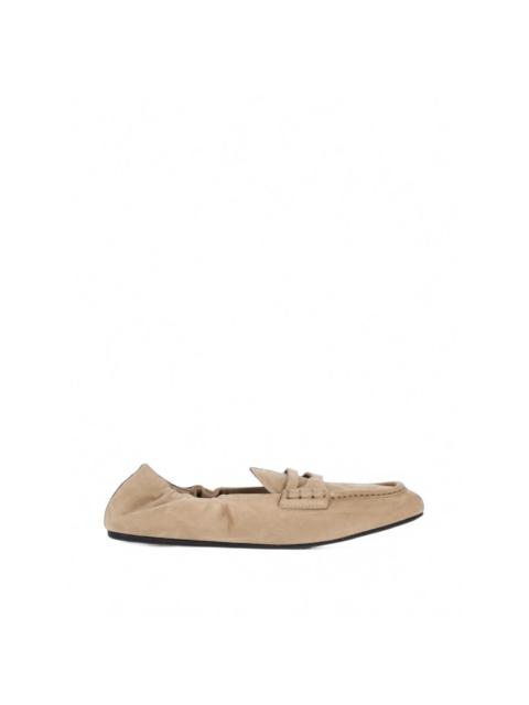 Miu Miu ruched-detail loafers