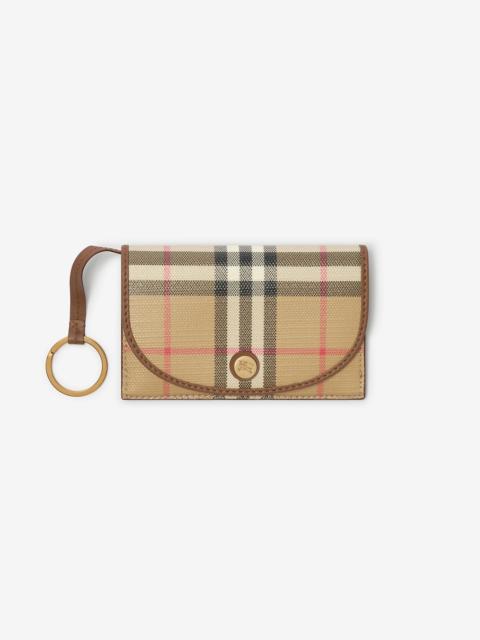 Burberry Check Folding Card Case & Key Ring