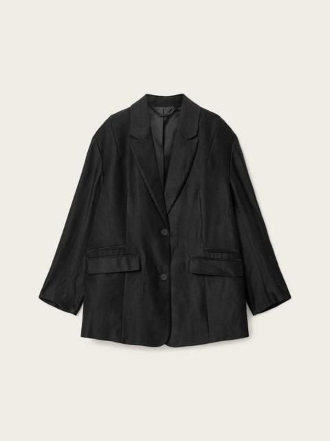 ALLSAINTS CHARLEY OVERSIZED SINGLE BREASTED BLAZER