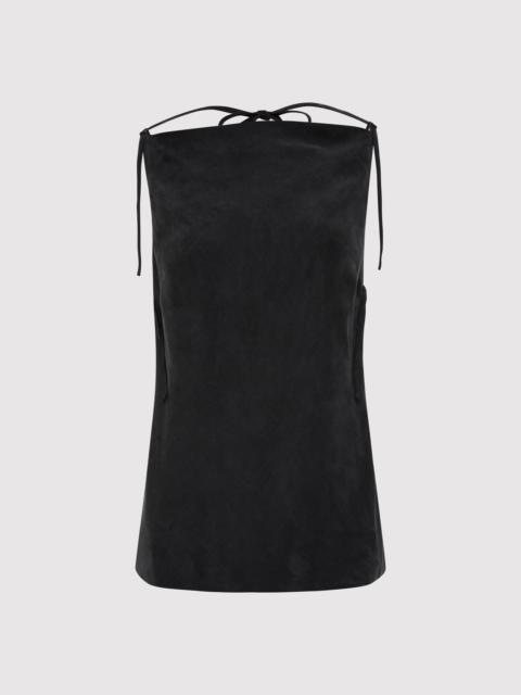 ST. AGNI Adjustable Strap Top - Black