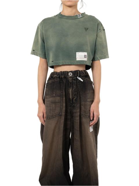 Maison MIHARAYASUHIRO Sun Faded Like Crop T-shirt