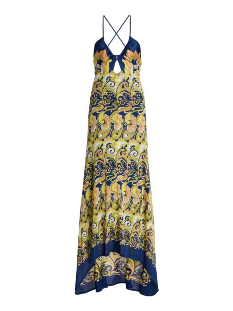 Etro Exclusive Riviera Printed Jersey Dress print