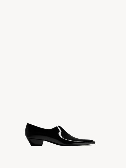 SAINT LAURENT GASPAR SHOES IN PATENT LEATHER