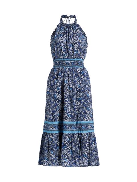 RAMY BROOK Women's Delia Printed Cotton Midi-Dress - Navy Floral