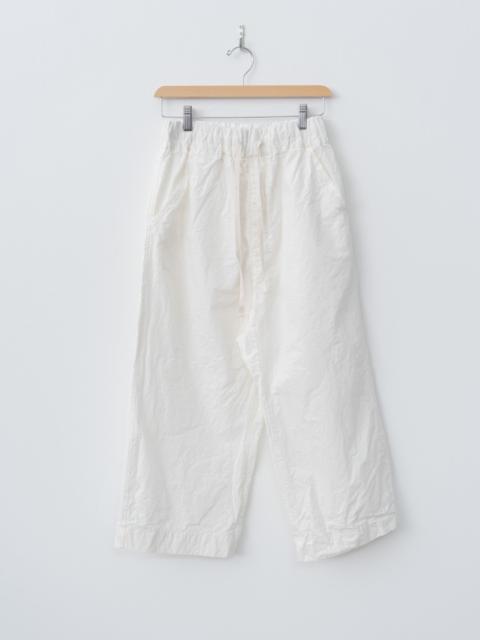 ALBUM DI FAMIGLIA Wide & Short Trousers CC - Milk