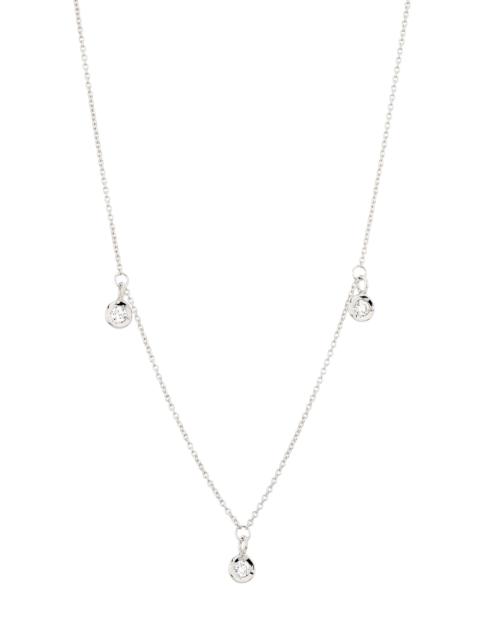 ROBERTO COIN Women's Tiny Treasures 18K Gold & 0.13 TCW Diamond Necklace - White Gold
