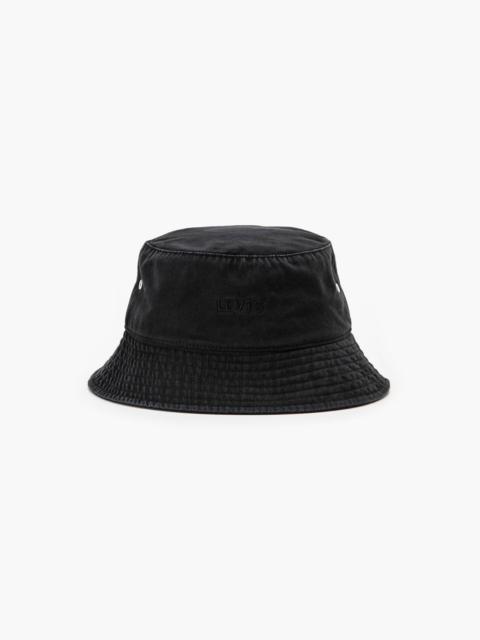 HEADLINE LOGO BUCKET HAT