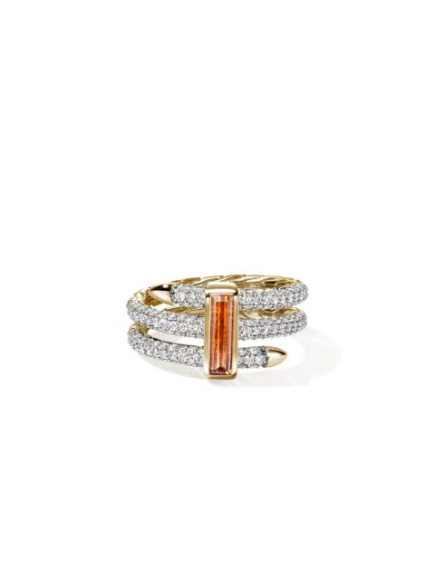 JOHN HARDY Artisan Series Spear Ring, Triple Tier