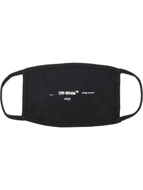 Off-White OFF-WHITE Logo Face Mask (SS19) Black/White